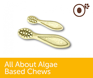 About Algae Toothbrush Chews.