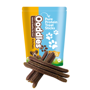  100% Pure Single Protein Treat Sticks. Available:- Venison, Duck and Game