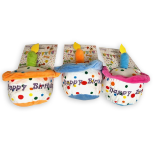 Happy Birthday Cake Toy (3 Colour Options)